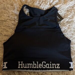 Black Sports Bra